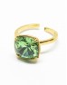 Dark Moss Green Ring